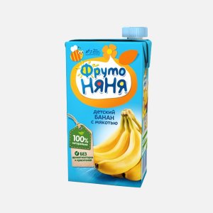 Нектар ФрутоНяня Банан с мякотью т/б 500мл