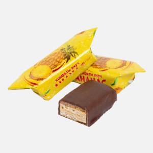 Конфеты НШФ Вкус Ананас вес 