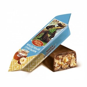 Конфеты Мишка Косолапый медовый грильяж вес