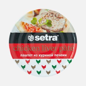 Паштет Сетра из куриной печени 100гр