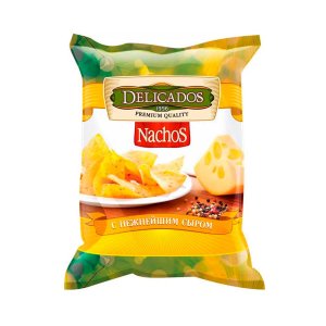 Чипсы Начос Деликадос кукурузные с сыром 150г