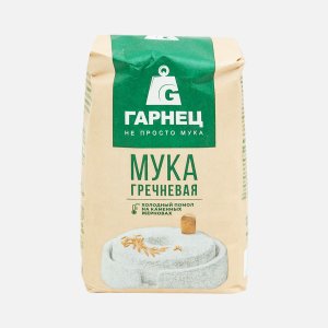Мука Гарнец Гречневая бум/пак 500г