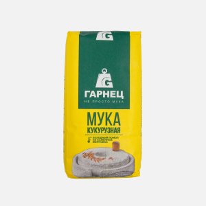 Мука Гарнец Кукурузная бум/пак 500г