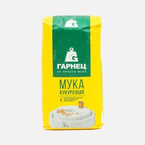 Мука Гарнец Кукурузная бум/пак 500г