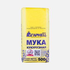 Мука Гарнец Кукурузная бум/пак 500г
