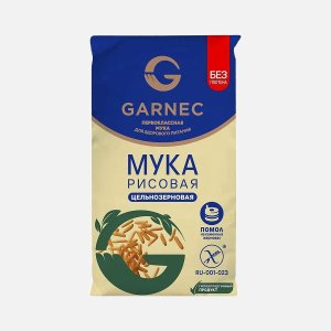 Мука Гарнец Рисовая бум/пак 500г