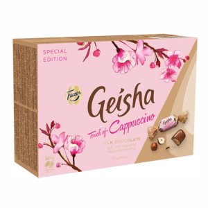 Набор конфет Фацер Гейша из мол шок с начинкой из тертого ореха 150г