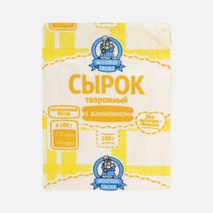 Сырок Молочная сказка творож Ваниль 8% перг 100г