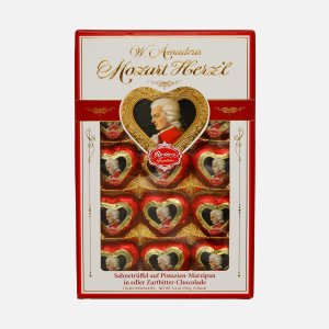 Набор конфет Ребер Моцарт Шоколадные Сердечки под/уп 150г