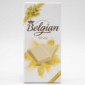 Шоколад Бельгиан белый 100г