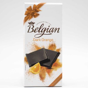 Шоколад Бельгиан Горький с апельсином 100г