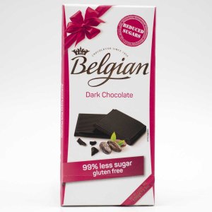 Шоколад Бельгиан горький без сахара 54% 100г