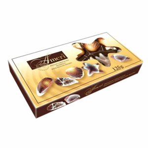 Конфеты Амери Шоколадные с начинкой пралине к/к 125г