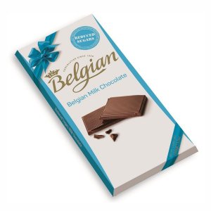 Шоколад Бельгиан молочный без сахара 100г