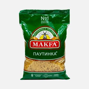 Макаронные изделия Макфа Вермишель Паутинка пл/уп 400-450г