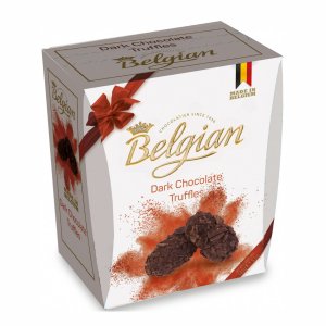 Конфеты Бельгиан Трюфели из горького шоколада в хлопьях 145г