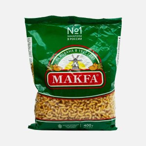 Макаронные изделия Макфа Ригатоны/Рожки Гладкие пл/уп 400-450г