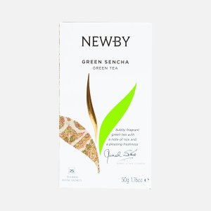 Чай Ньюби Зеленая сенча с/я 25пак*2г