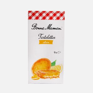 Печенье Бонне Маман Тарталетки с лимонной начинкой к/к 125г